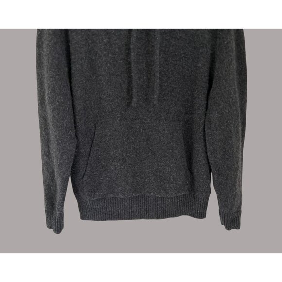 Everlane Wool Sweater Women’s Size XS Hoodie Pullover Gray Knit Pouch - Picture 7 of 8